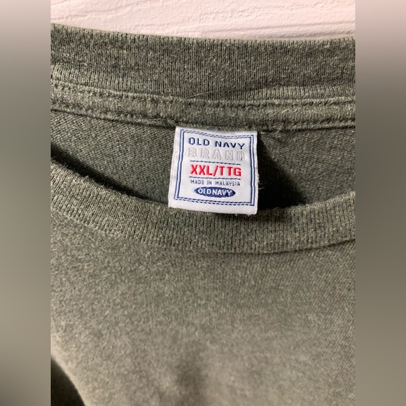 Vintage Old Navy Green Long Sleeve Size XXL - Picture 2 of 3